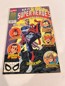 Vintage Comic Book Marvel Super-Heroes Winter Special