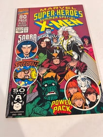 Vintage Comic Book Marvel Super-Heroes Summer Special X-Men