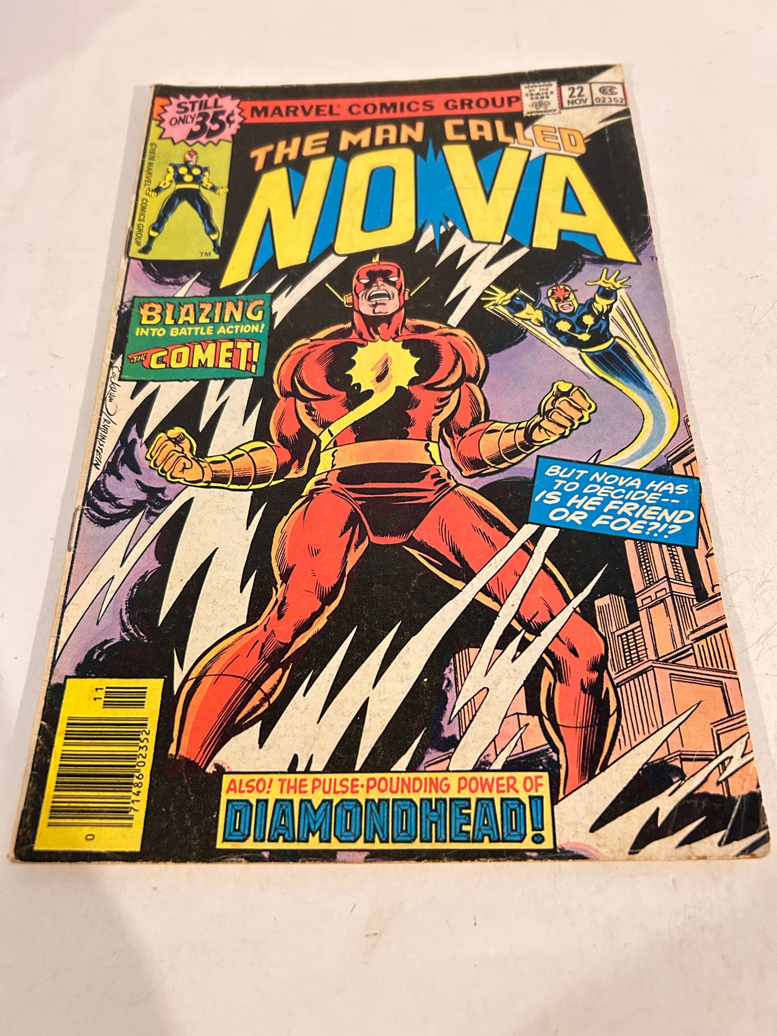 Vintage Comic Book Man Called Nova # 22 (1 of 2)