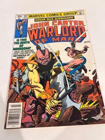 Vintage Comic Book John Carter Warlord of Mars # 10