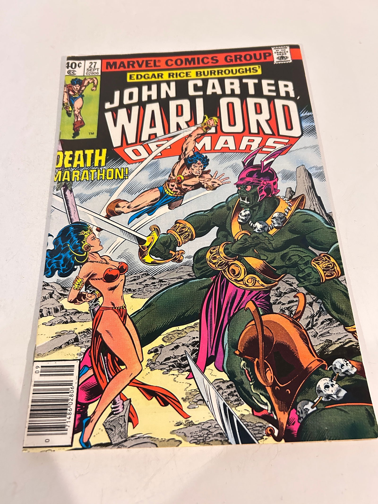 Vintage Comic Book John Carter Warlord of Mars # 27: Vintage Comic Book John Carter Warlord of Mars # 27 Please view all photos as they are part of the description and condition of this Item, Feel free to contact me with questions or picture requests! U