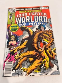 Vintage Comic Book John Carter Warlord of Mars # 21