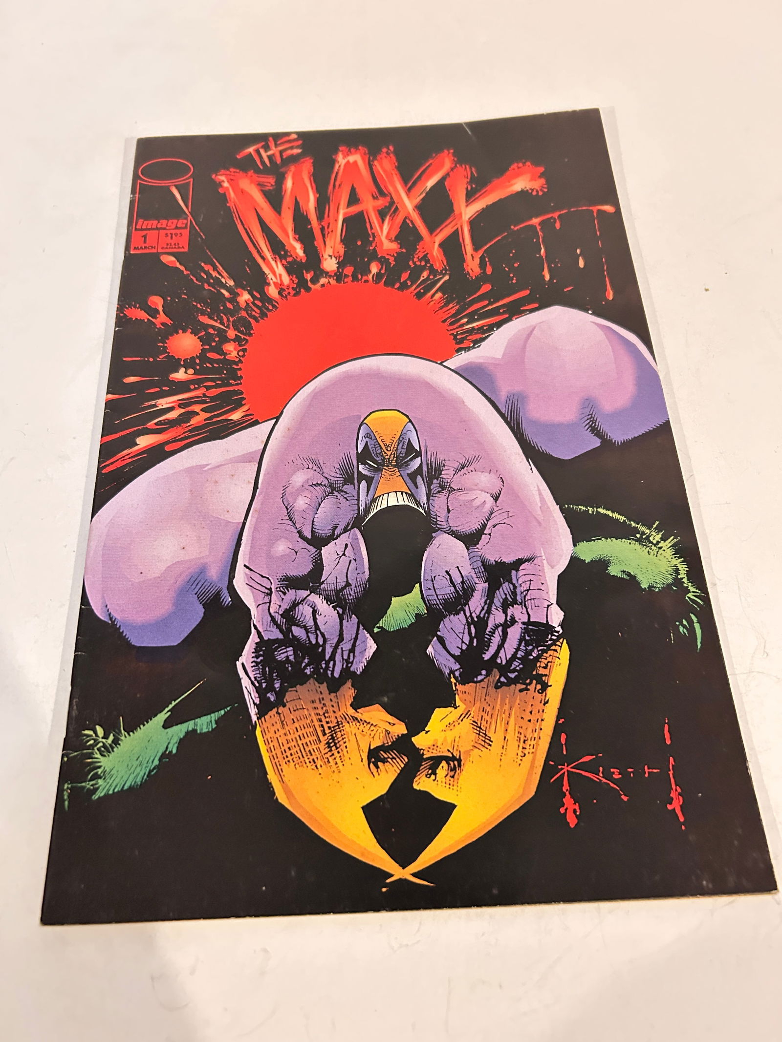 Vintage Comic Book THE MAXX # 1 (1 of 2)