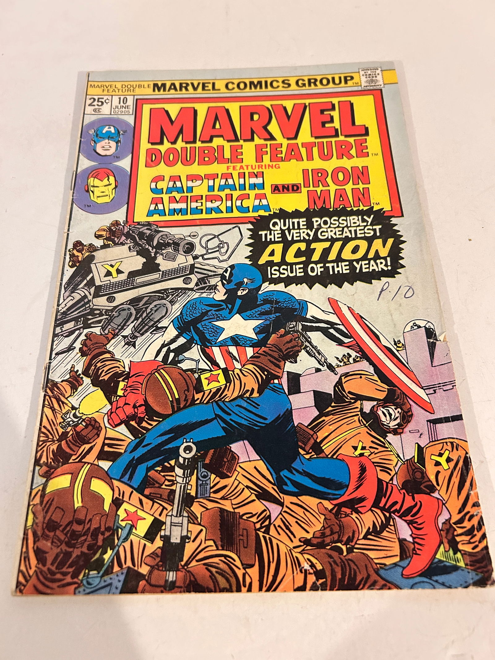 Vintage Comic Book Marvel Double Feature # 10 (1 of 2)