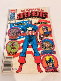 Vintage Comic Book Marvel Super Heroes Fall Special