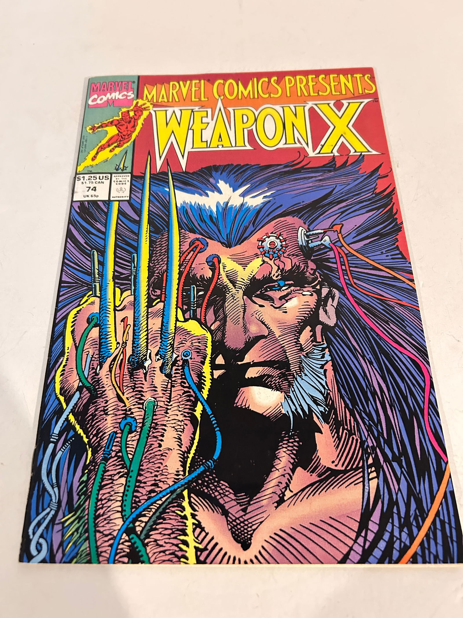 Vintage Comic Book Marvel Comics Presents # 74 (1 of 2)