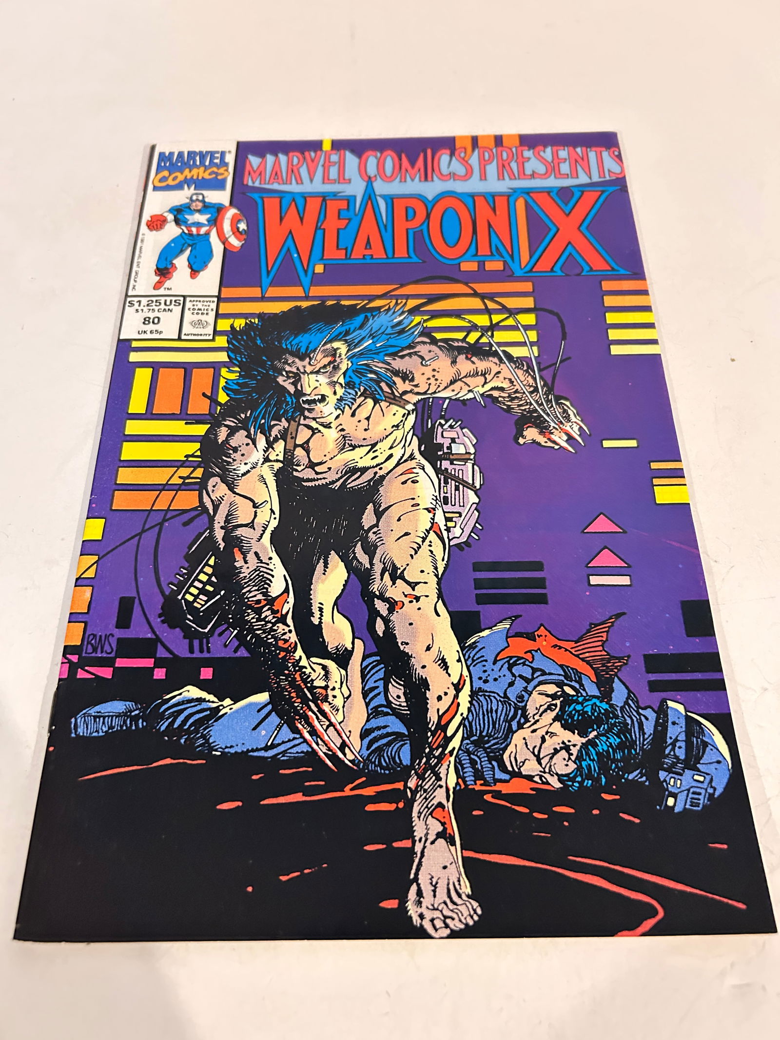 Vintage Comic Book Marvel Comics Presents # 80 (1 of 2)