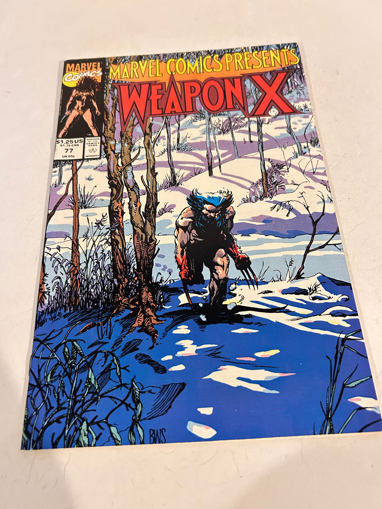 Vintage Comic Book Marvel Comics Presents # 77 (1 of 2)