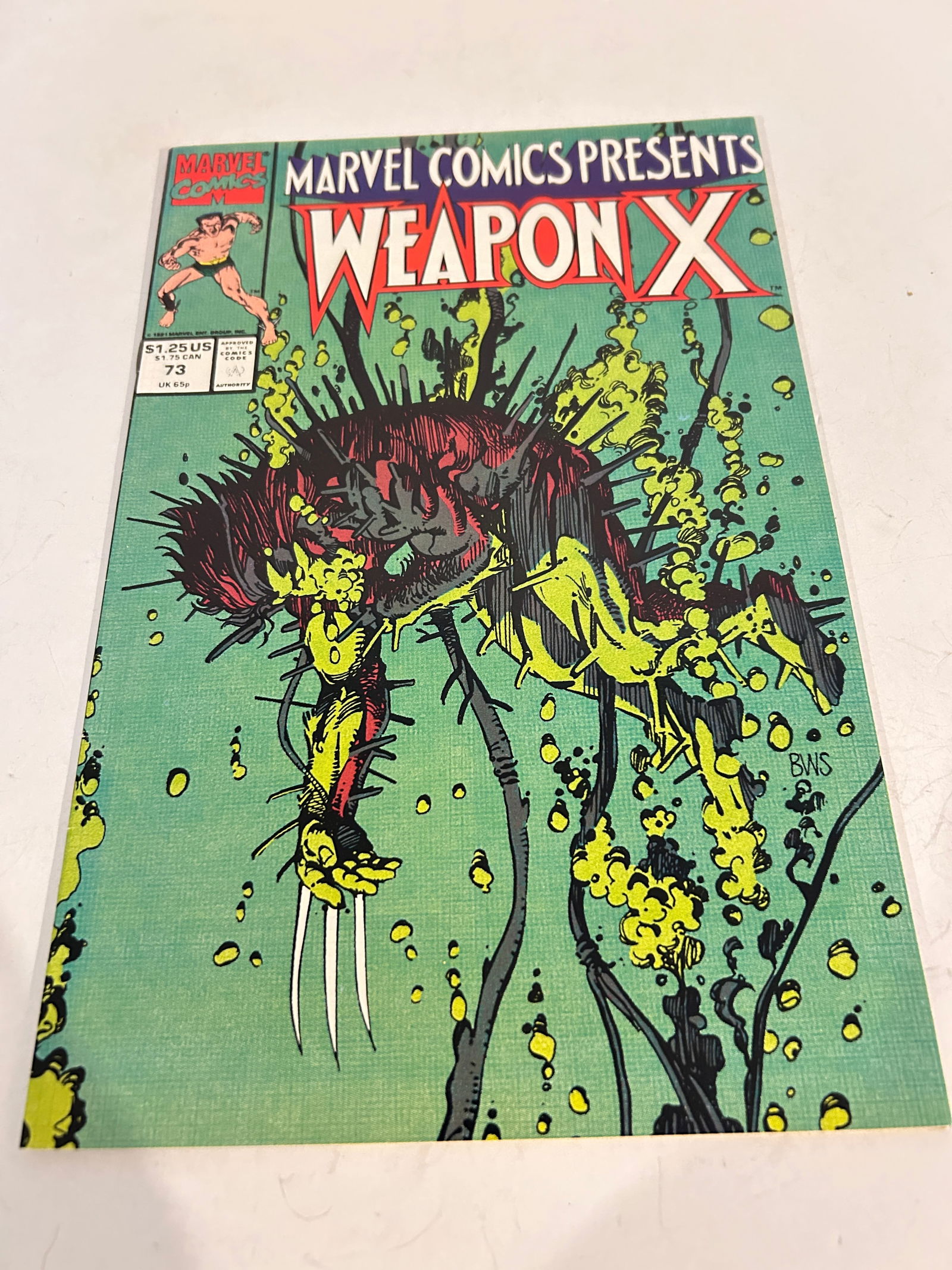 Vintage Comic Book Marvel Comics Presents # 73 (1 of 2)