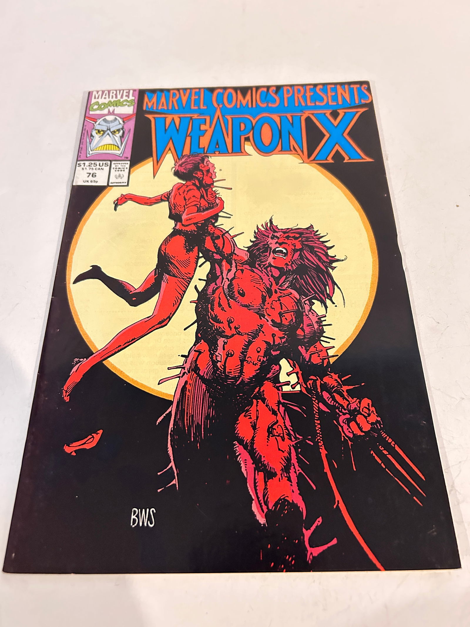 Vintage Comic Book Marvel Comics Presents # 76 (1 of 2)