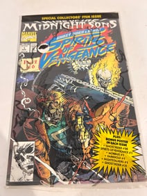 Vintage Comic Book Rise of the Midnight Sons # 1 poly baged