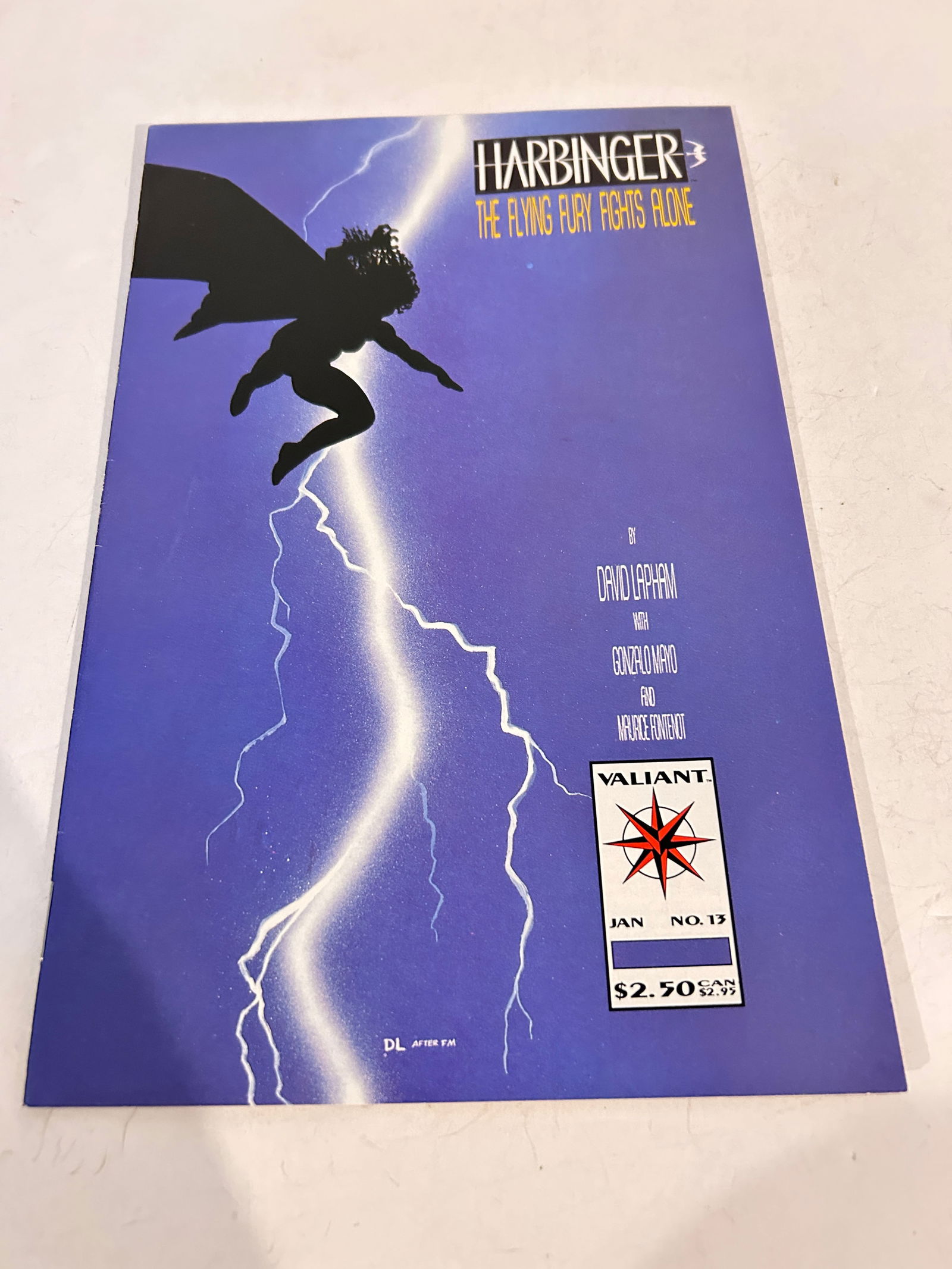 Vintage Comic Book Harbinger # 13 (1 of 2)