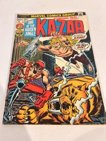 Vintage Comic Book KA-ZAR # 20