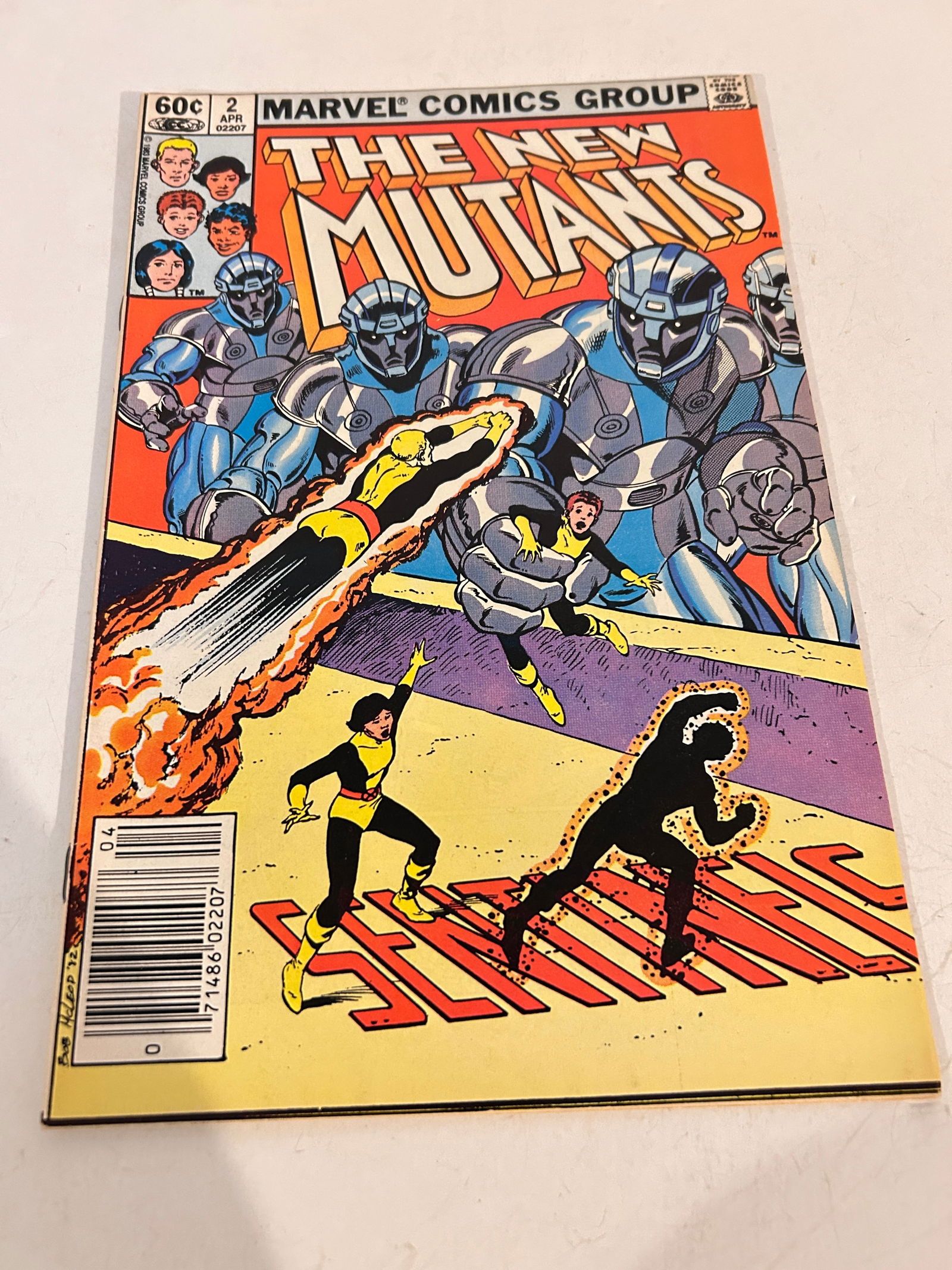 Vintage Comic Book  The New Mutants # 2 (1 of 2)
