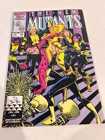 Vintage Comic Book  The New Mutants # 43