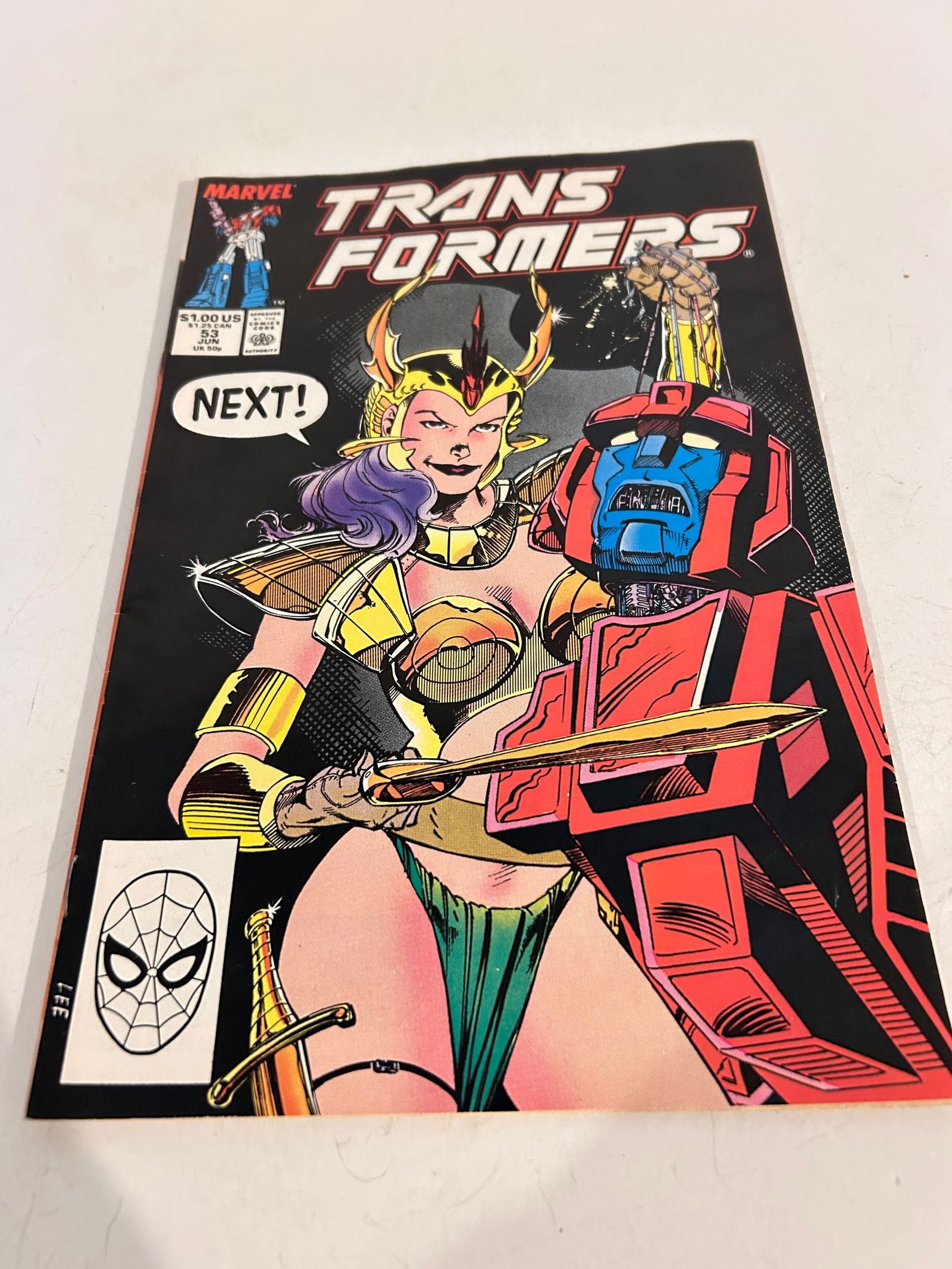 Vintage Comic Book The Transformers # 53 (1 of 2)
