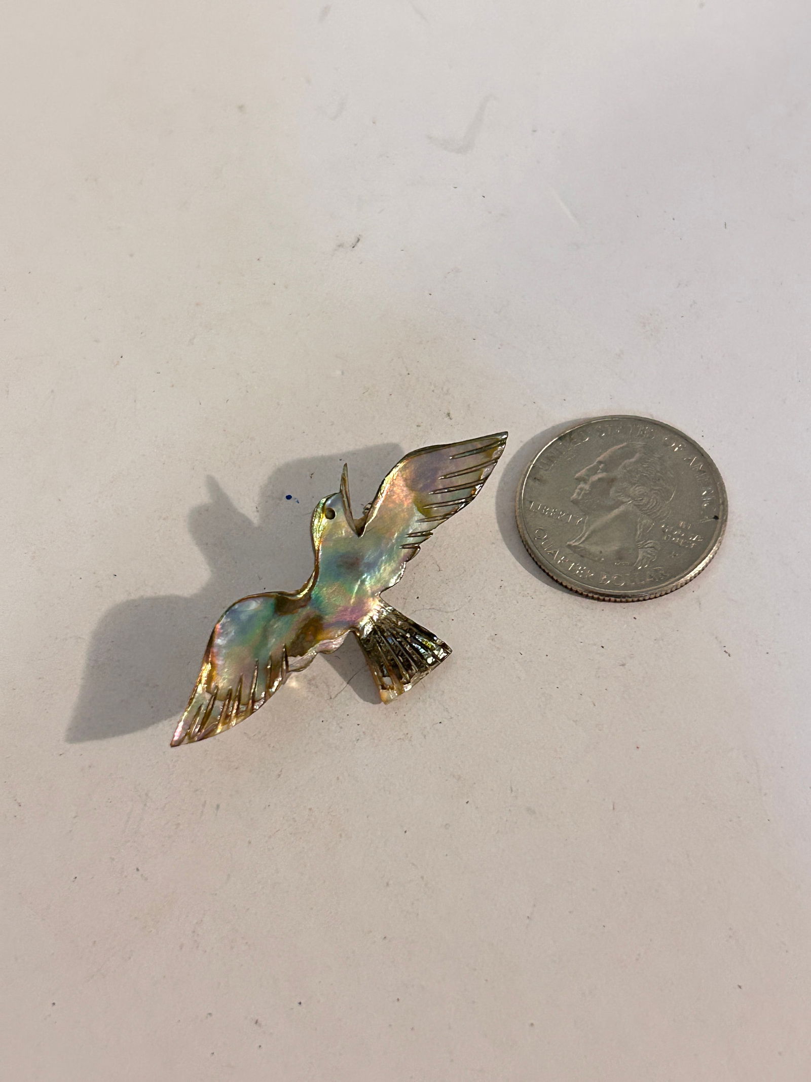 Vintage bird Brooch (1 of 4)