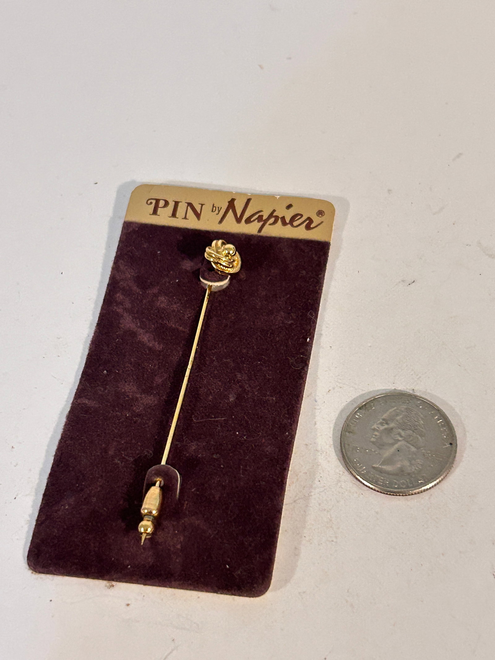 Vintage Napier pin NOS: Vintage Napier pin NOS Please view all photos as they are part of the description and condition of this Item, Feel free to contact me with questions or picture requests! Used Item AS IS