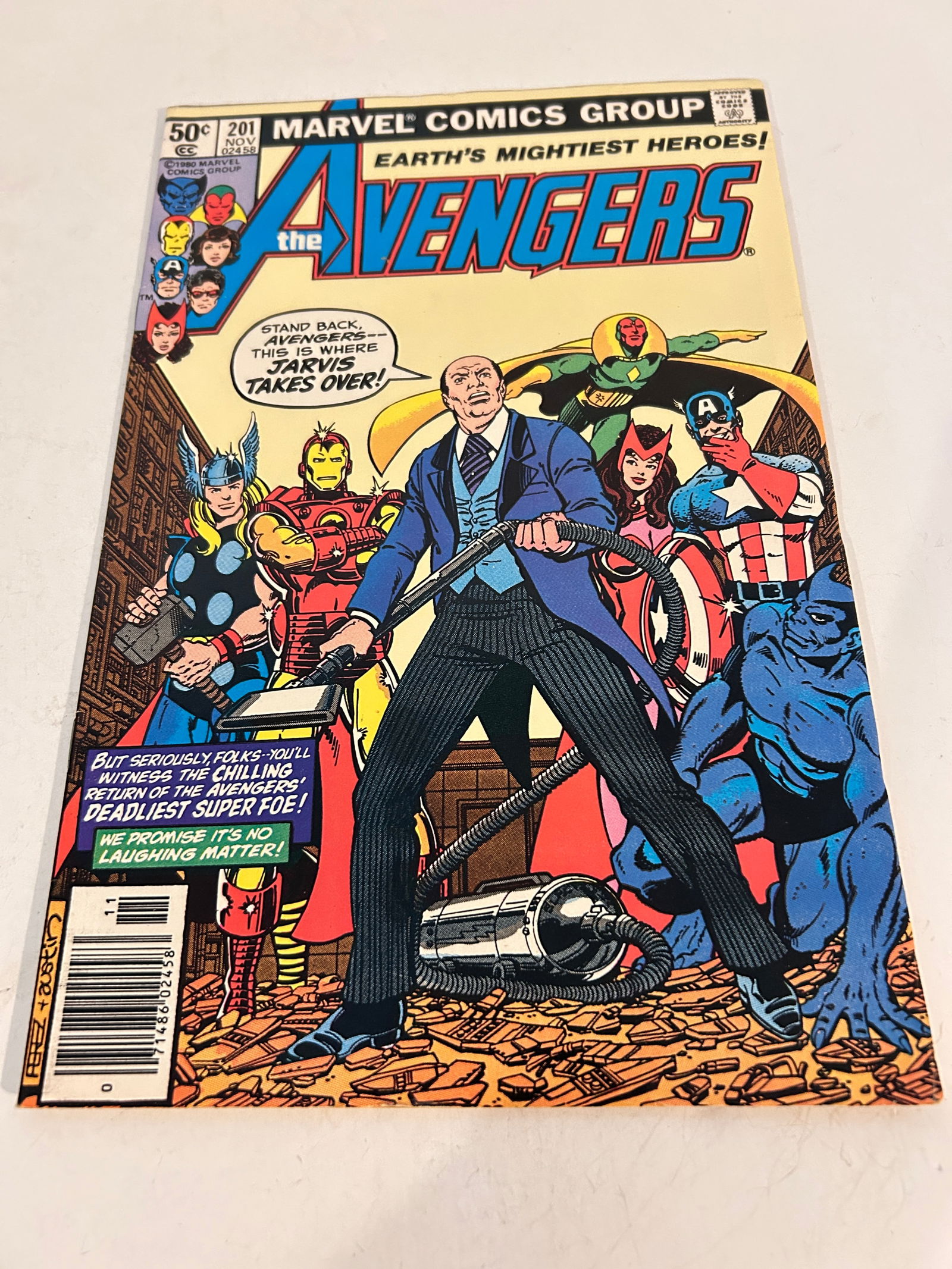 Vintage Comic Avengers # 201 (1 of 2)