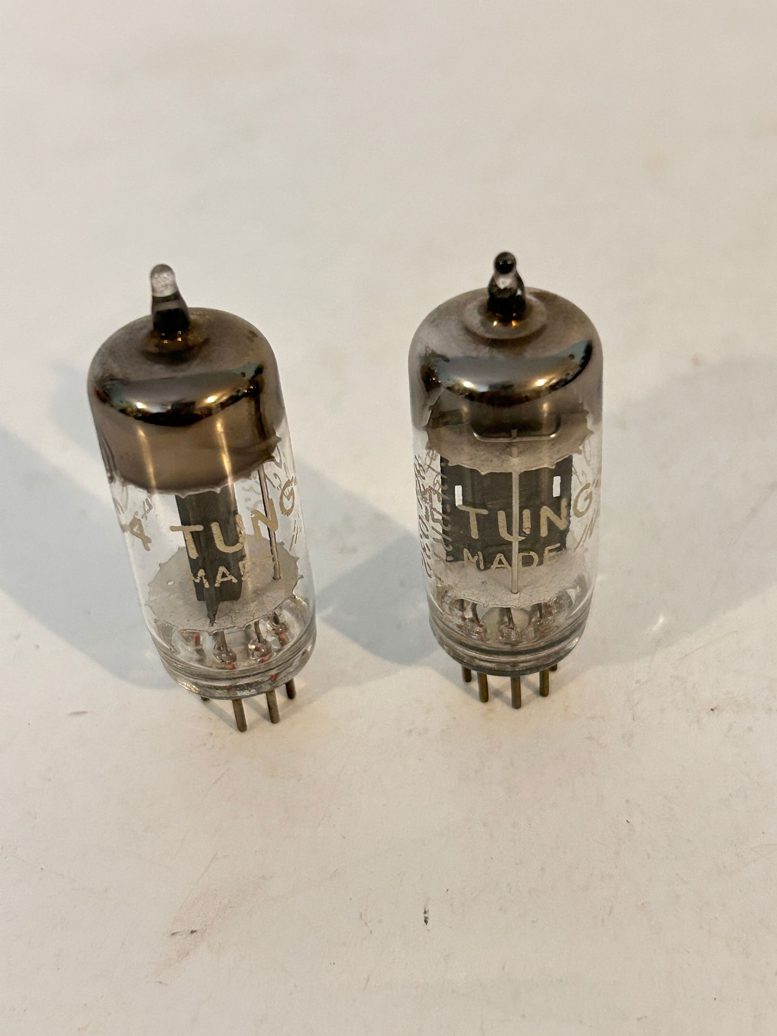 Vintage 2 JTL-6C4 Tung-Sol Matching Vacuum Tubes (1 of 4)