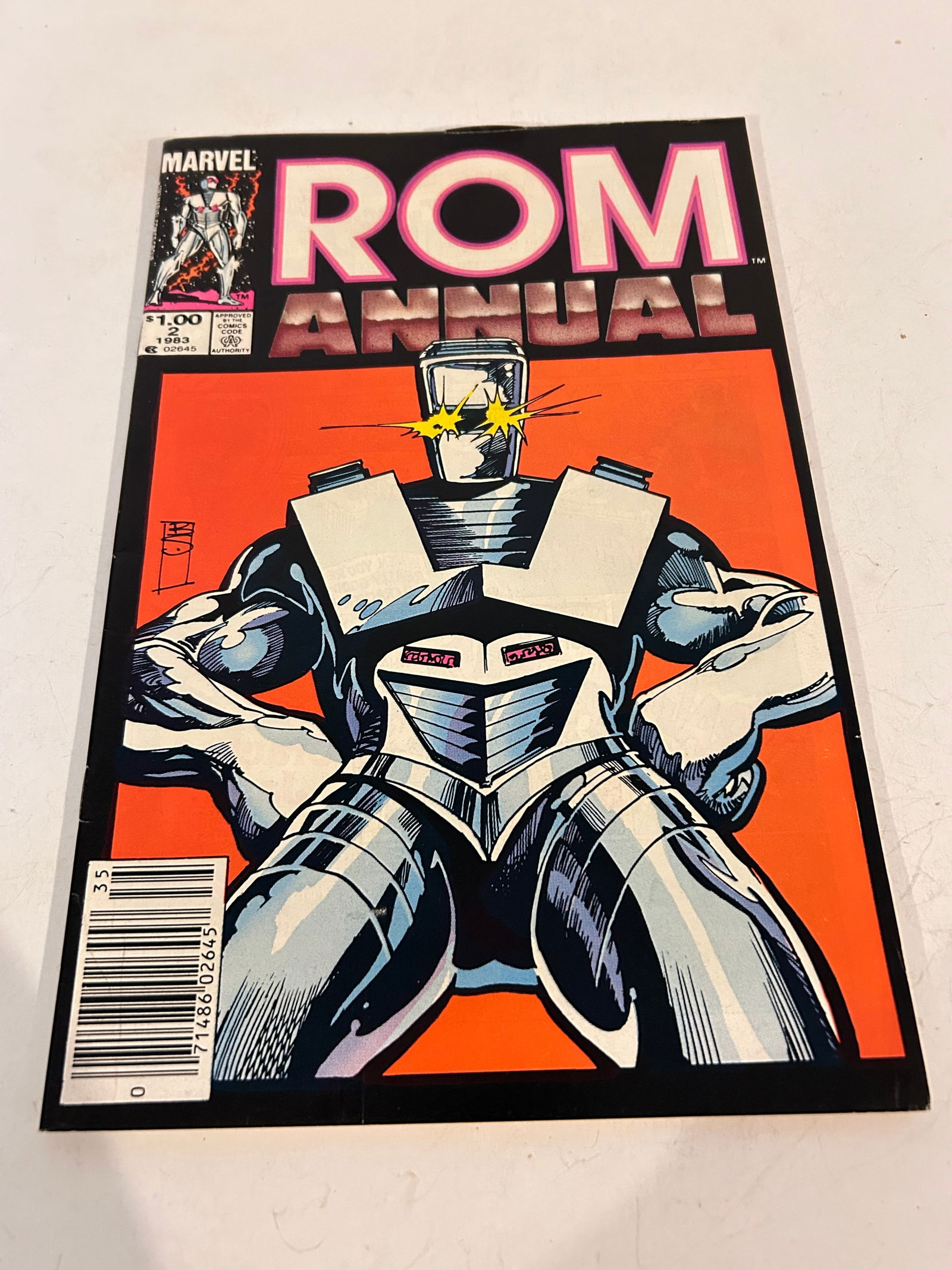Vinyage Comic Book Rom Annual # 2 (1 of 2)