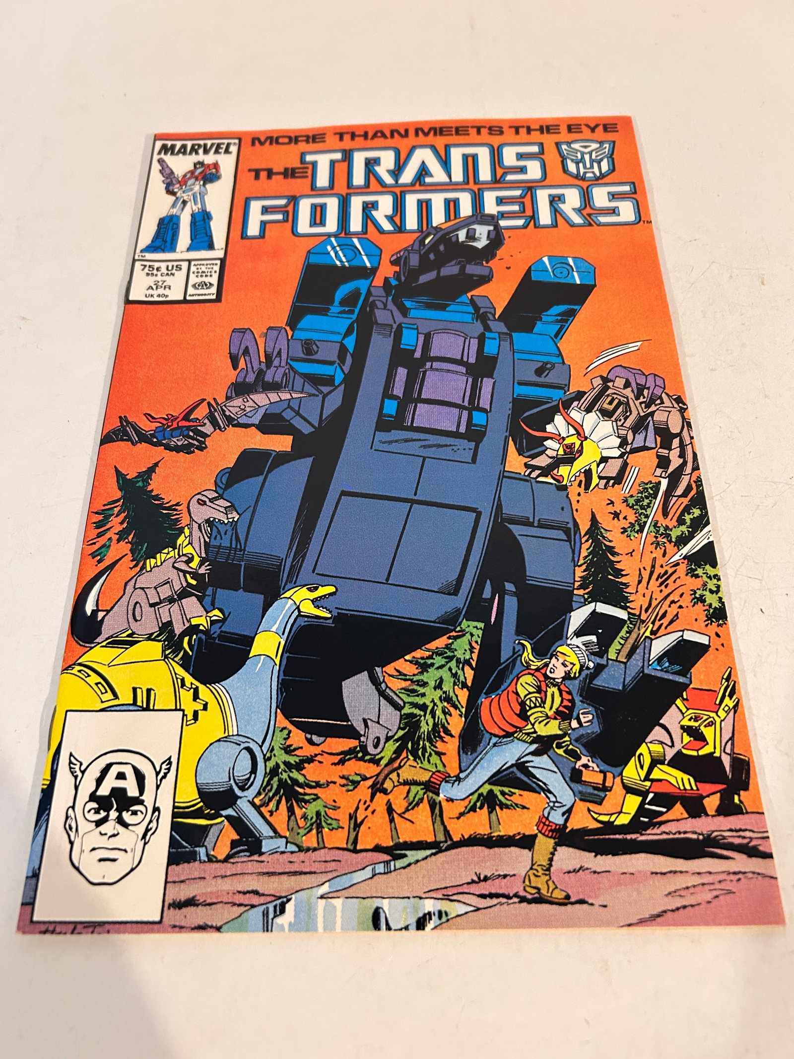 Vinyage Comic Book Transformers # 27 (1 of 2)