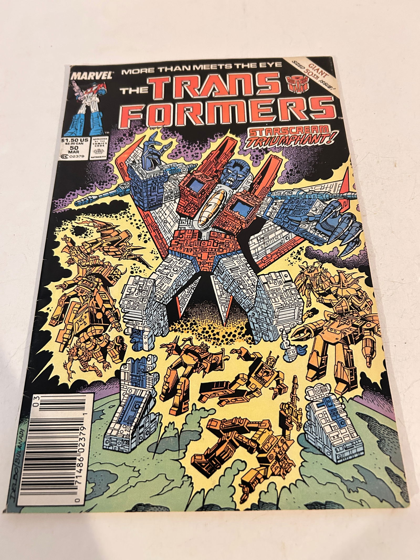Vinyage Comic Book Transformers # 50 (1 of 2)