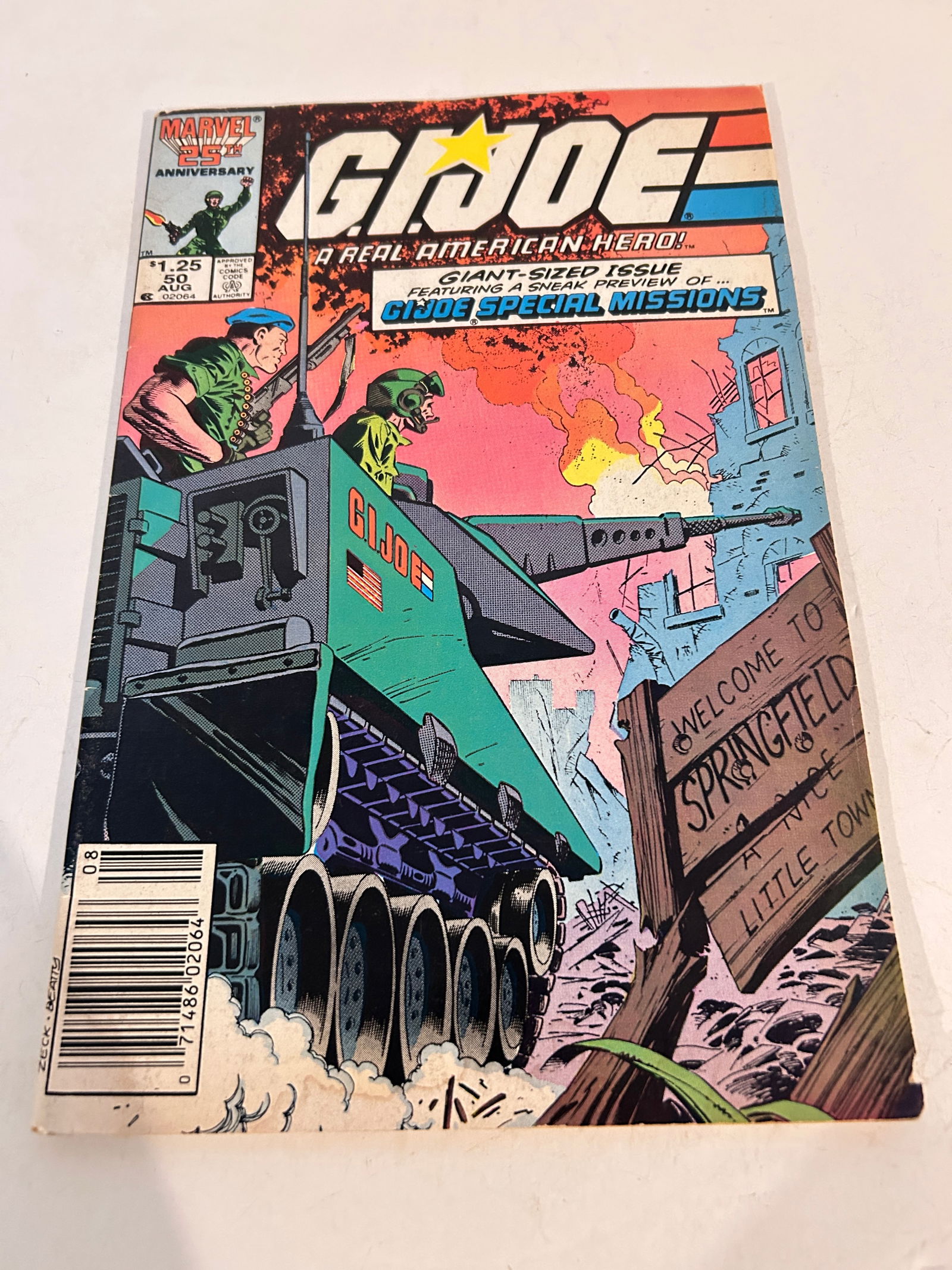 Vinyage Comic Book G.I.JOE # 50 (1 of 2)