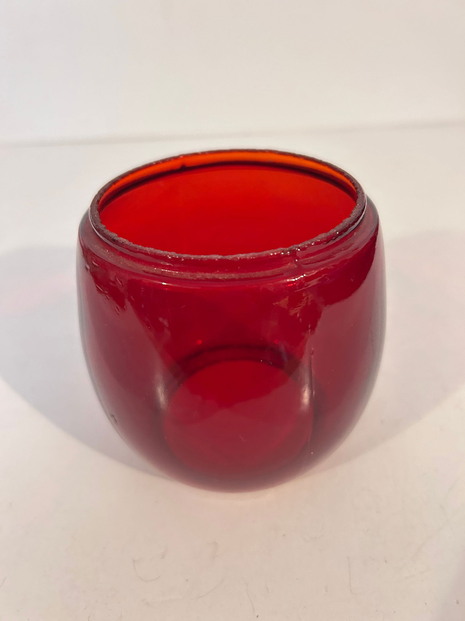 Vintage Red Lantern Globe (1 of 5)