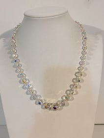 Vintage Laguna Crystal Necklace 19"
