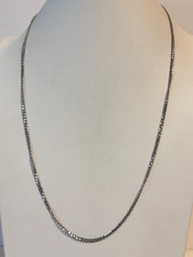 Vintage Stainless steel Necklace for 25"