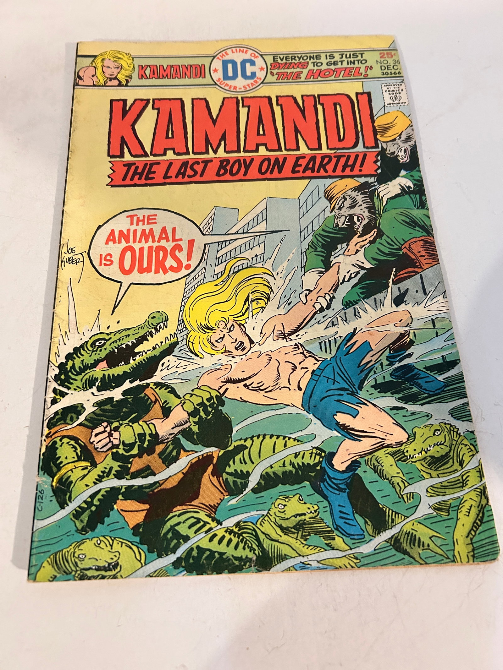 Vintage Comic Book Kamandi # 36 (1 of 2)