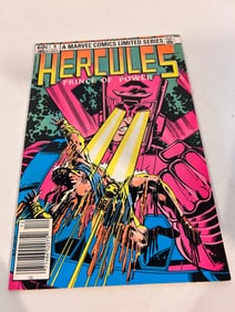 Vintage Comic Book Hercules prince of power # 4