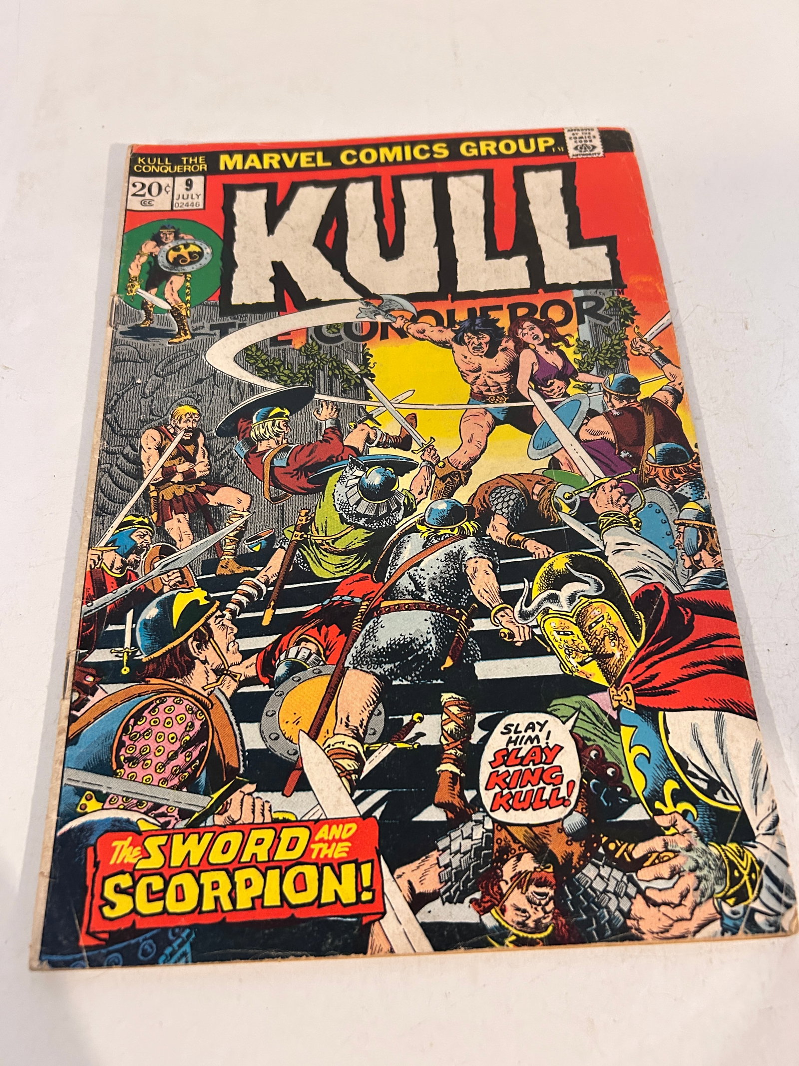 Vintage Comic Book Kull the Conqueror # 9 (1 of 2)