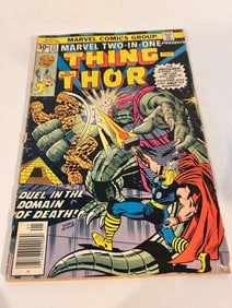 Vintage Comic Book Marvel two in One # 23