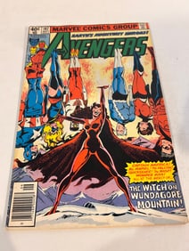 Vintage Comic Book The Avengers # 187