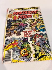 Vintage Comic Book Fantastic Four # 183
