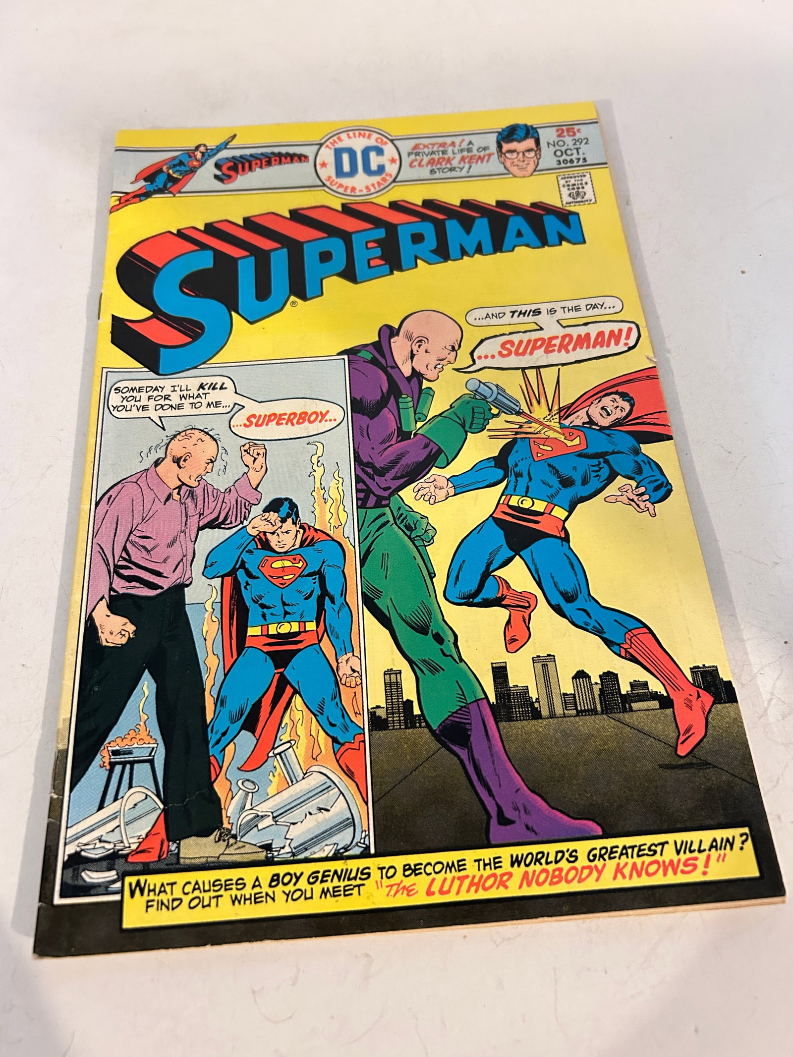 Vintage Comic Book Superman # 292 (1 of 2)