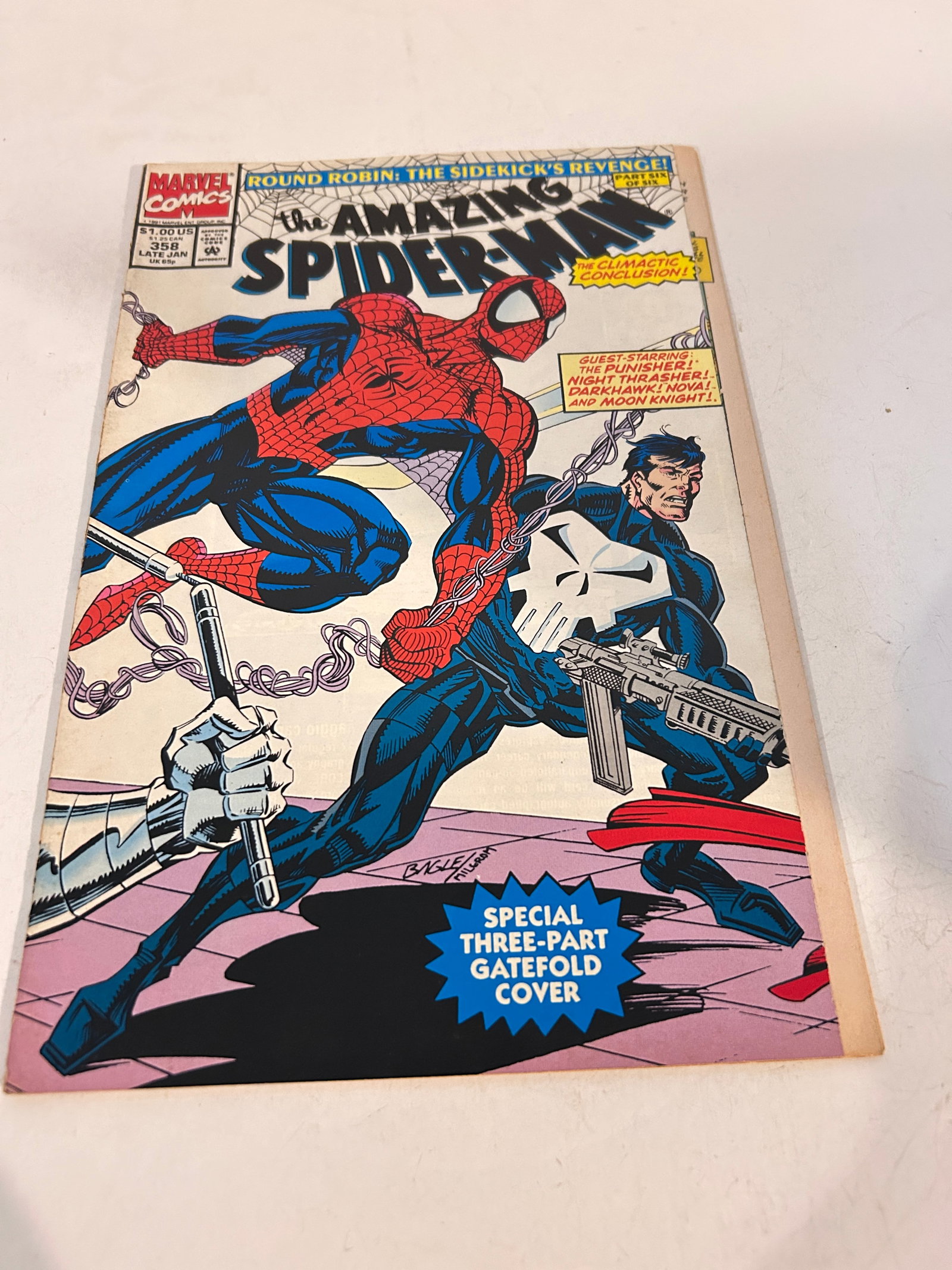 Vintage Comic Book Amazing Spider-man # 358 (1 of 2)