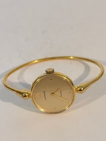 Vintage Lucern mech working gold tone ladies swiss Watch