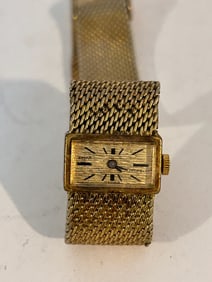 Vintage Emka working mech gold tone Watch