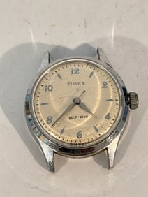 Vintage Timex Self winding working mech Watch no band