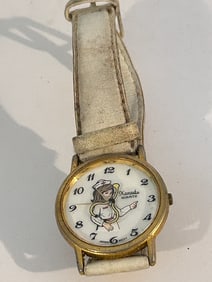 Vintage XANADU Quartz not working red cross lady Watch