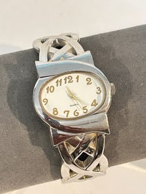 Vintage quartz working bracelet hinged Watch PC21