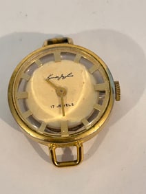 Vintage Kenneth Jay Lane mech 17 jewel working Watch needs band