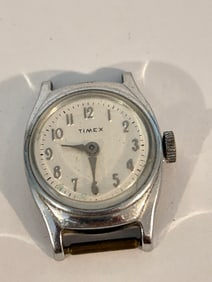 Vintage Timex mech working Watch needs band