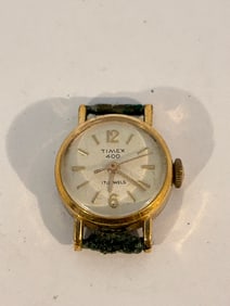 Vintage Timex 400 mech 17 jewels working Watch no band