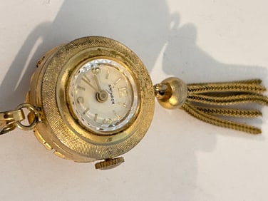 Vintage Amchron mech Pendant Watch not running