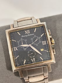 VERY RARE Sterling Tommy Bahama . 925 Watch Working TB 3004