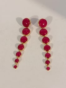 Vintage Laura a foote earrings